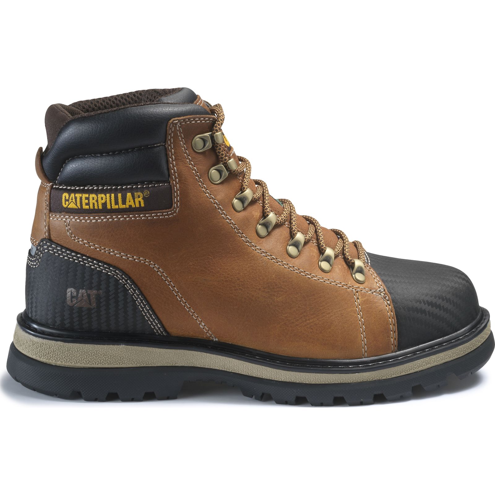 Caterpillar Foxfield St Tx Csa Philippines - Mens Work Shoes - Brown 21563WEXP